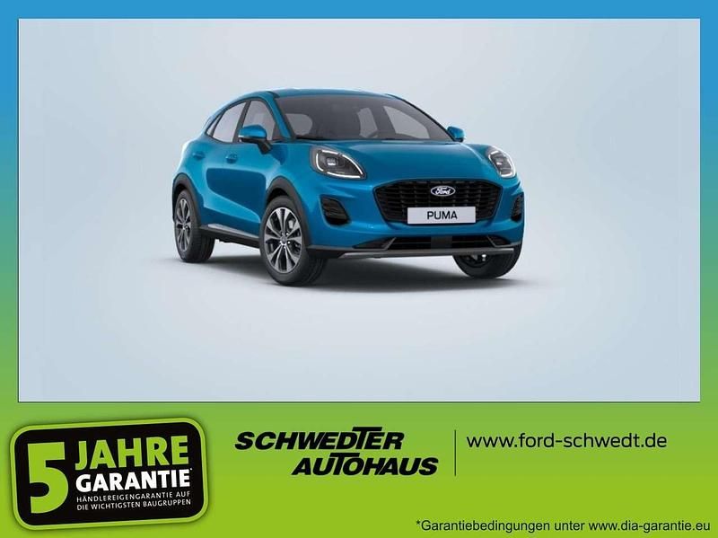 Digital aqua blue Neu 2025 Ford Puma Titanium Kleinwagen | 25.600 € (Fairer Preis) - Bild 1/4