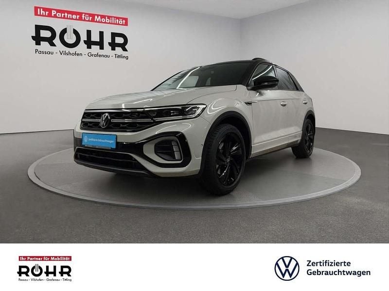 Ascotgrau / schwarz Gebraucht 2025 VW T-Roc R-line SUV | 39.150 € (Fairer Preis) - Bild 1/4