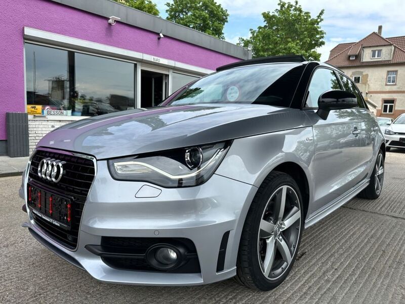 Silber Gebraucht 2014 Audi A1 Sportback S-Line Kleinwagen | 14.800 € (Fairer Preis) - Bild 1/4