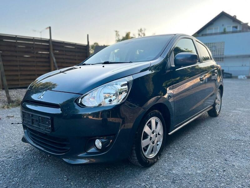 Grau Gebraucht 2014 Mitsubishi Space Star Top Kleinwagen | 3.990 € (Fairer Preis) - Bild 1/4