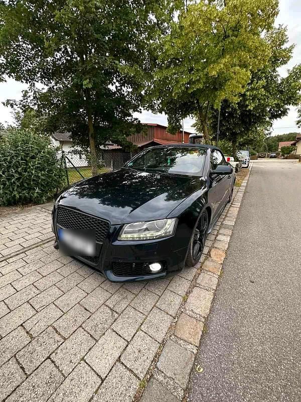 Gebraucht Audi A5 Cabriolet S-Line 239 PS (175 kW) 2009 Blau Cabrio