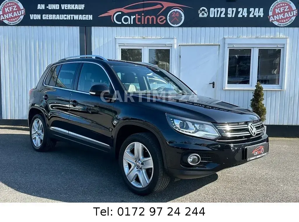 Gebraucht VW Tiguan Style 140 PS (102 kW) 2012 Schwarz SUV