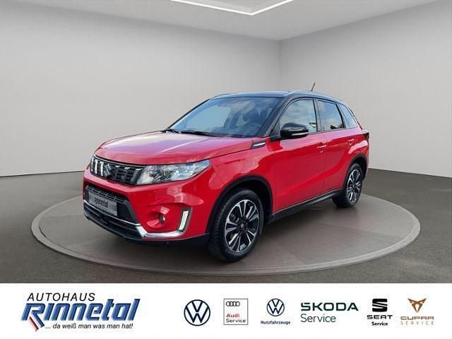 Rot / schwarz Gebraucht 2020 Suzuki Vitara Comfort+ SUV | 19.980 € (Guter Preis) - Bild 1/4