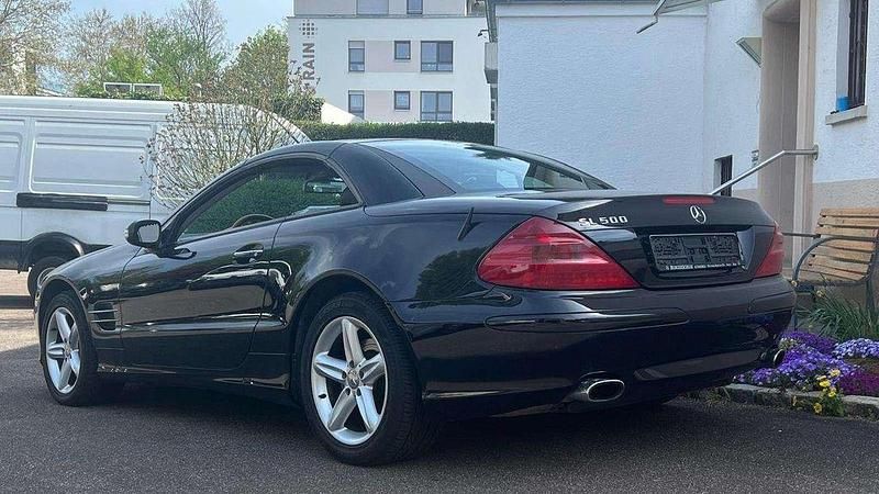 Gebraucht Mercedes SL500 306 PS (225 kW) 2002 Obsidianschwarz  metalliclack Cabrio