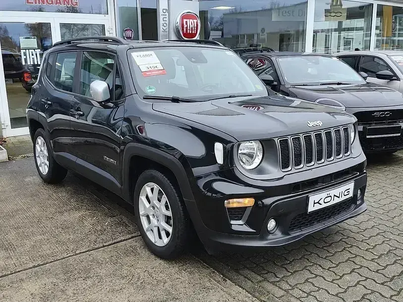 Gebraucht Jeep Renegade Limited 131 PS (96 kW) 2023 Schwarz SUV