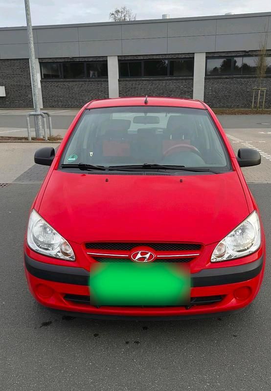 Gebraucht Hyundai Getz 67 PS (49 kW) 2009 Rot Kleinwagen