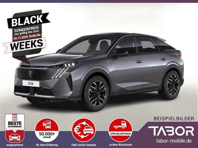 Grau Neu 2025 Peugeot 3008 GT SUV | 38.548 € (Teuer) - Bild 1/4