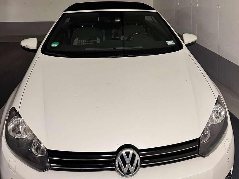 Weiß Gebraucht 2013 VW Golf Cabriolet Life Cabrio | 7.000 € (Guter Preis) - Bild 1/4