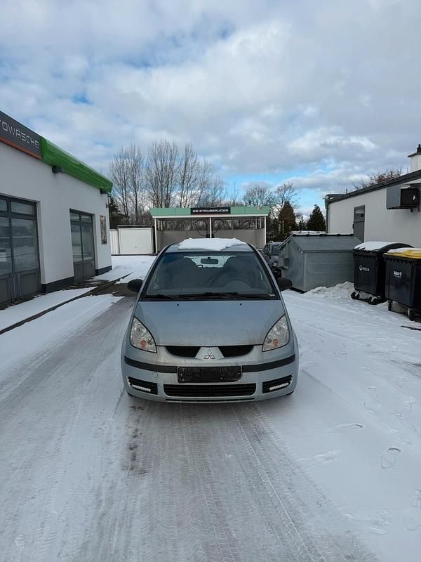 Gebraucht Mitsubishi Colt 95 PS (69 kW) 2007 Blau Kleinwagen
