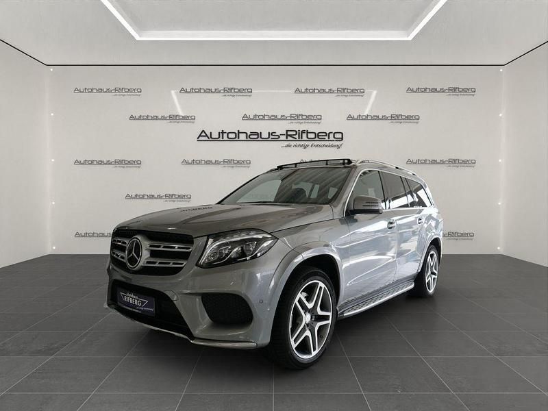 Silber Gebraucht 2016 Mercedes GLS350 AMG line SUV | 42.890 € (Teuer) - Bild 1/4