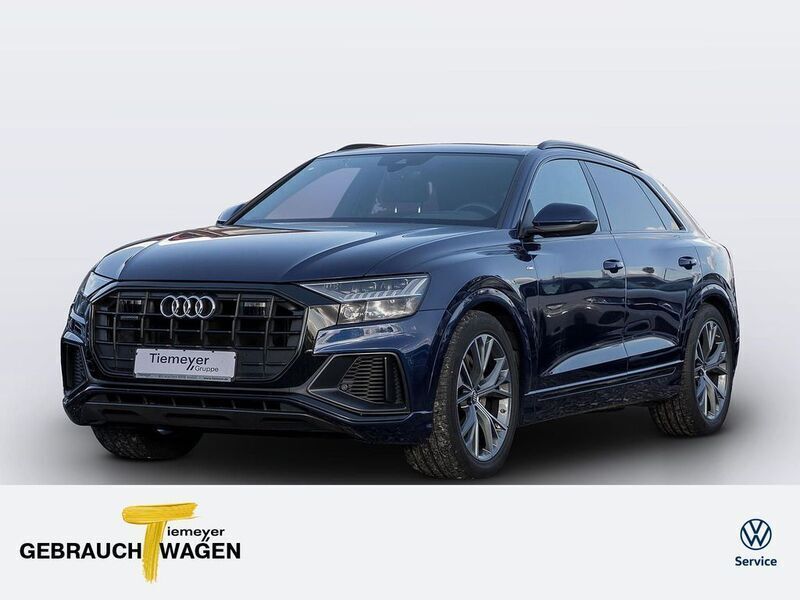 Blau Gebraucht 2019 Audi Q8 S-Line SUV | 59.780 € (Fairer Preis) - Bild 1/4