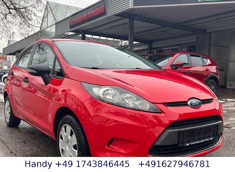 Gebraucht Ford Fiesta Ambiente 60 PS (44 kW) 2009 Rot Limousine