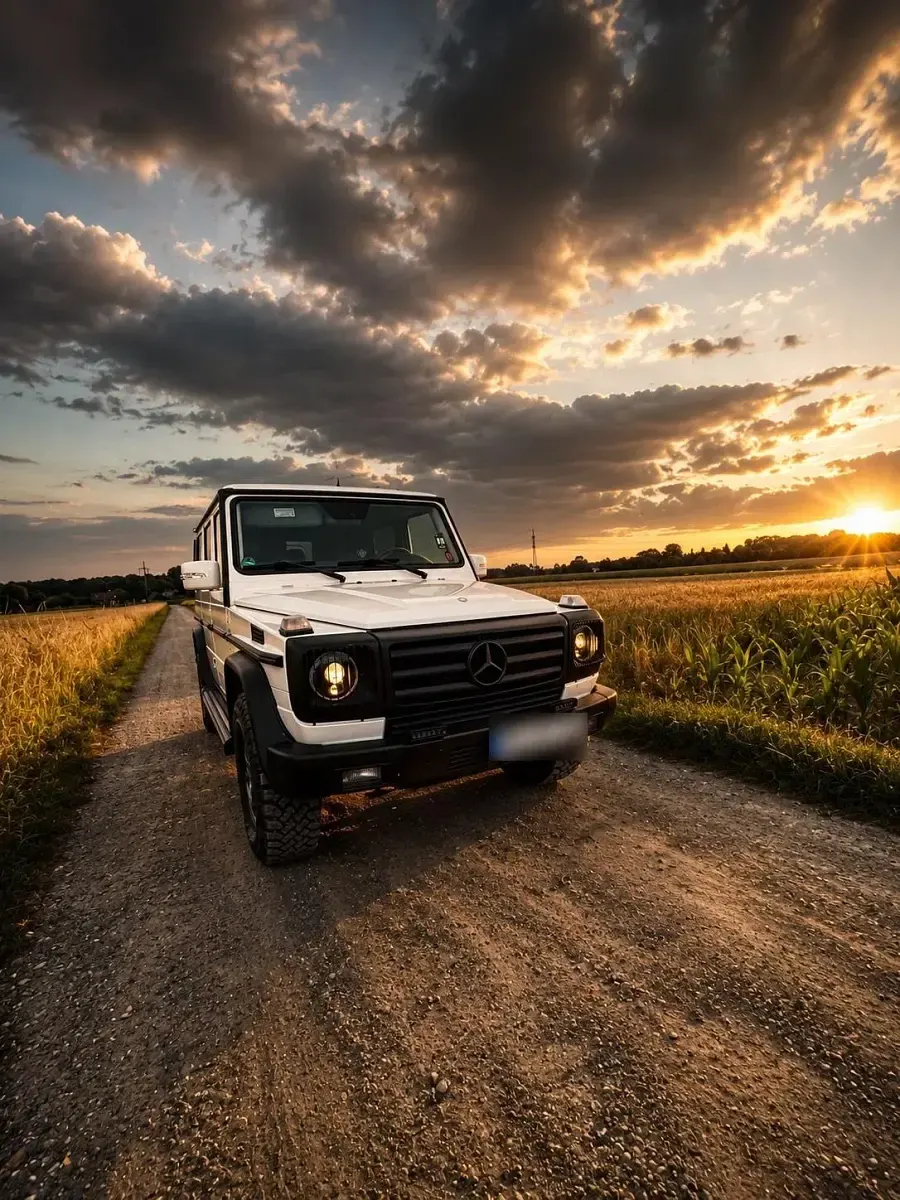 Gebraucht Mercedes G500 296 PS (217 kW) 2005 Weiß SUV
