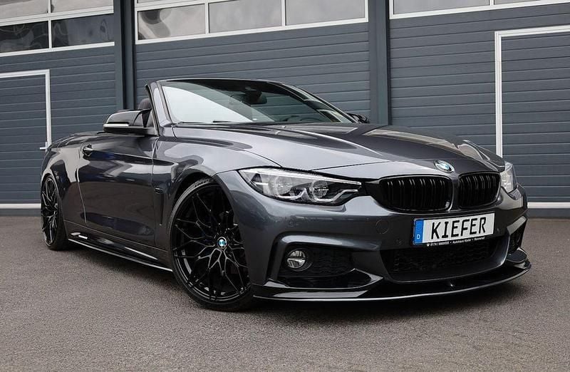 Grau Gebraucht 2020 BMW 430 Cabriolet Performance Cabrio | 27.950 € - Bild 1/4