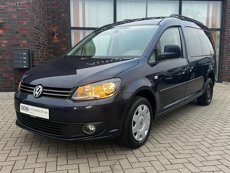 Blau Gebraucht 2014 VW Caddy Maxi Van / Kleinbus | 7.300 € (Superpreis) - Bild 1/4