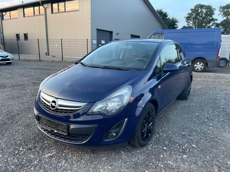 Gebraucht Opel Corsa Selection 87 PS (63 kW) 2014 Blau Kleinwagen