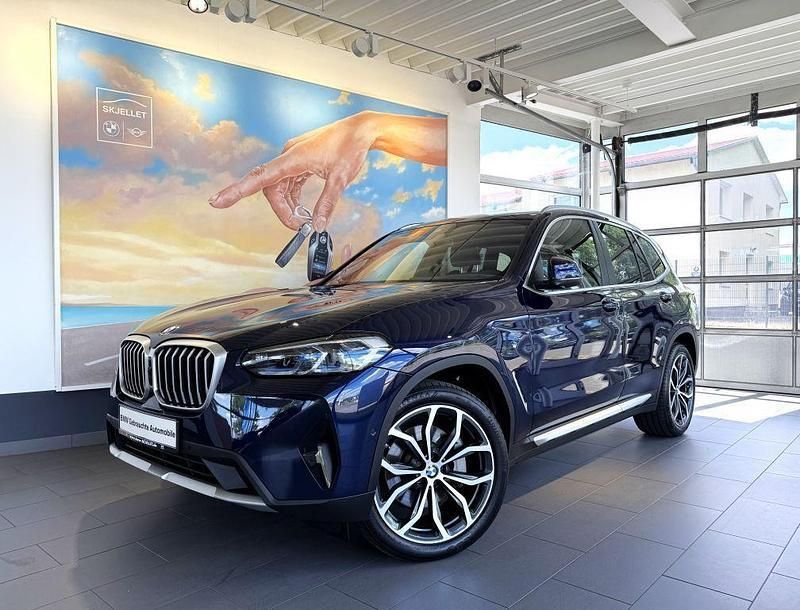 Tansanitblau ii metallic Gebraucht 2022 BMW X3 Sport Line SUV | 45.550 € (Guter Preis) - Bild 1/4