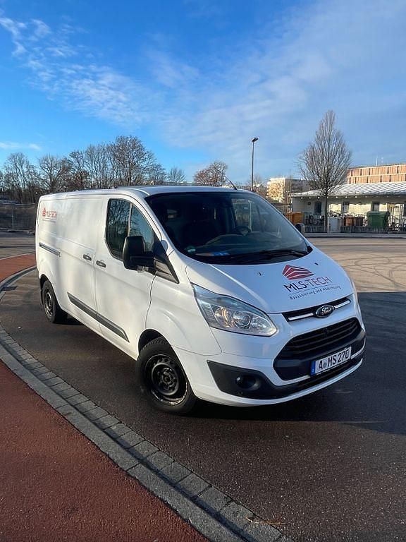 Weiß Gebraucht 2015 Ford Transit Custom Van / Kleinbus | 9.900 € (Superpreis) - Bild 1/4