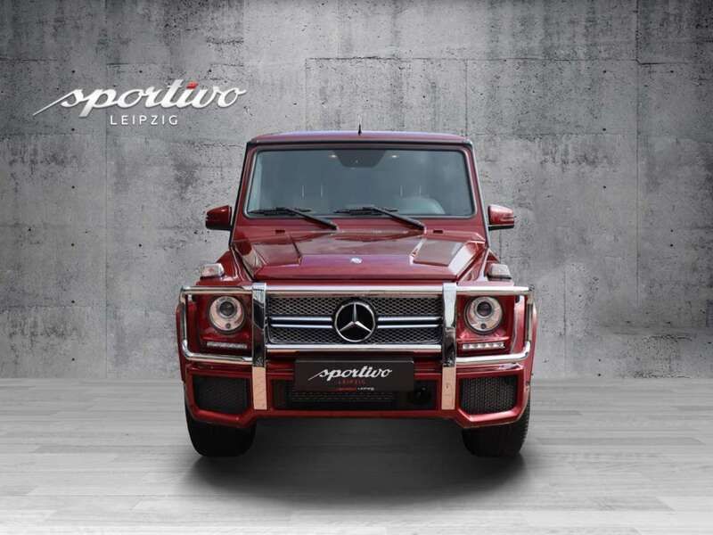 Rot (thulitrot metallic) Gebraucht 2013 Mercedes G63 AMG AMG SUV | 212.777 € - Bild 1/4