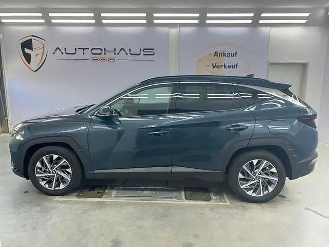 Gebraucht Hyundai Tucson Trend 220 PS (161 kW) 2022 Teal blue / met SUV