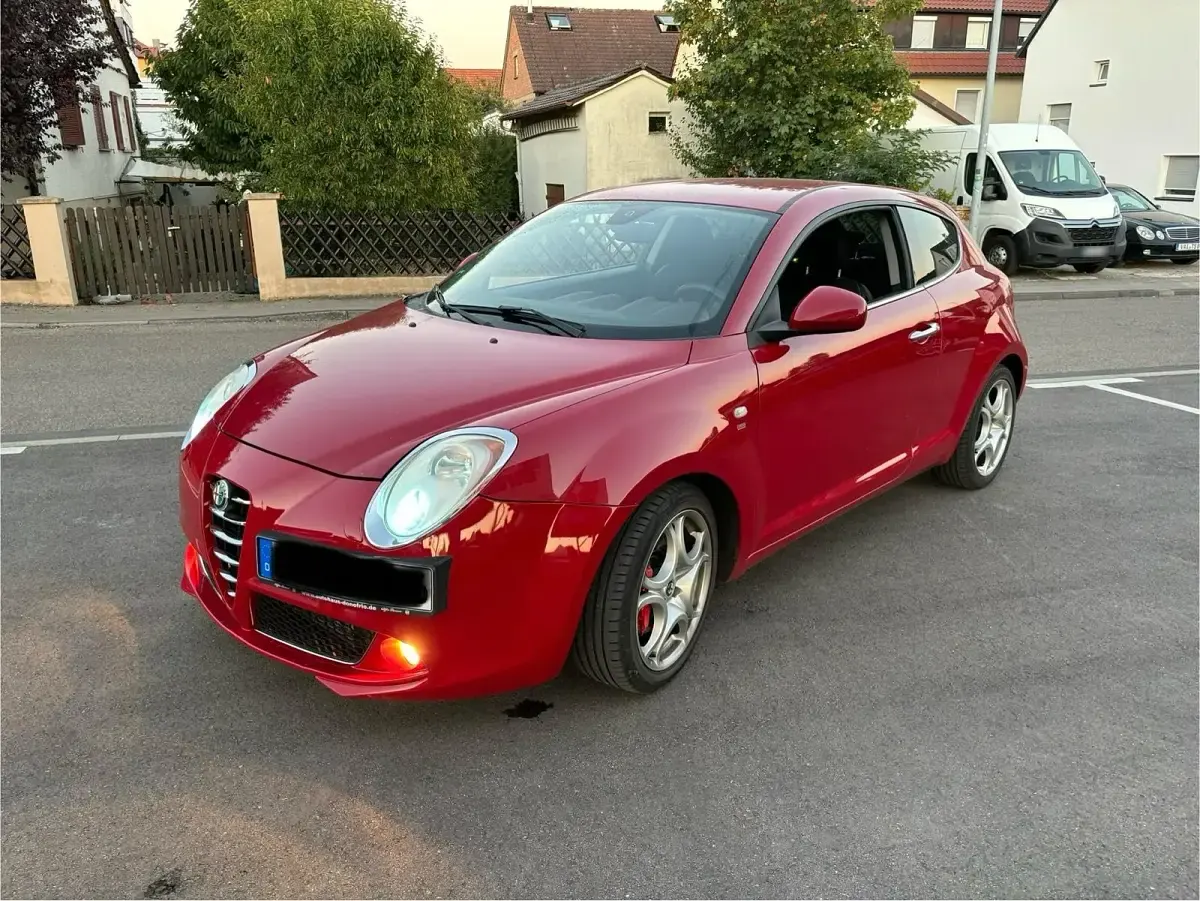 Gebraucht Alfa Romeo MiTo Turismo 155 PS (114 kW) 2009 Rot Kleinwagen