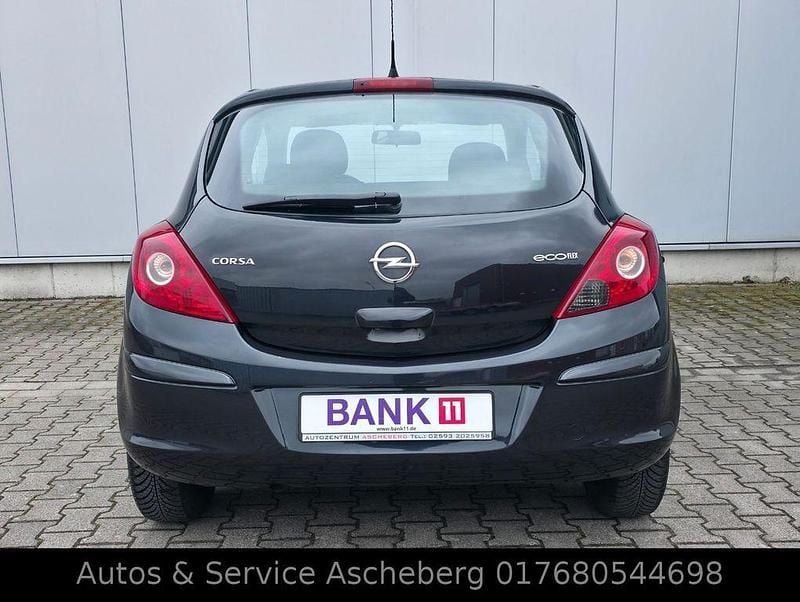 Gebraucht Opel Corsa Selection 69 PS (50 kW) 2012 Schwarz Kleinwagen