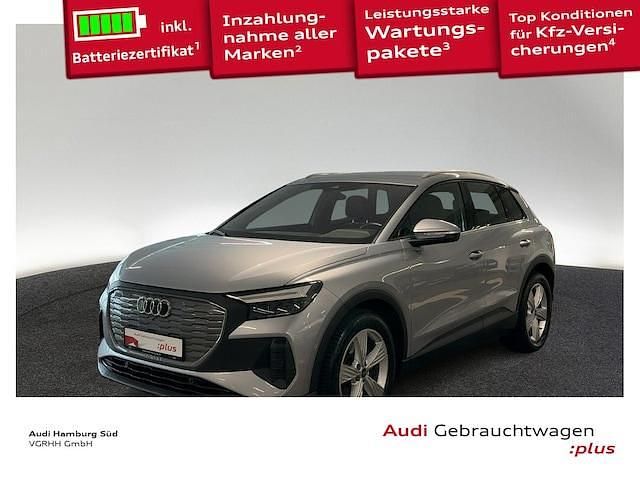 Florettsilber metallic Gebraucht 2023 Audi Q4 e-tron Ambiente SUV | 24.880 € (Superpreis) - Bild 1/3
