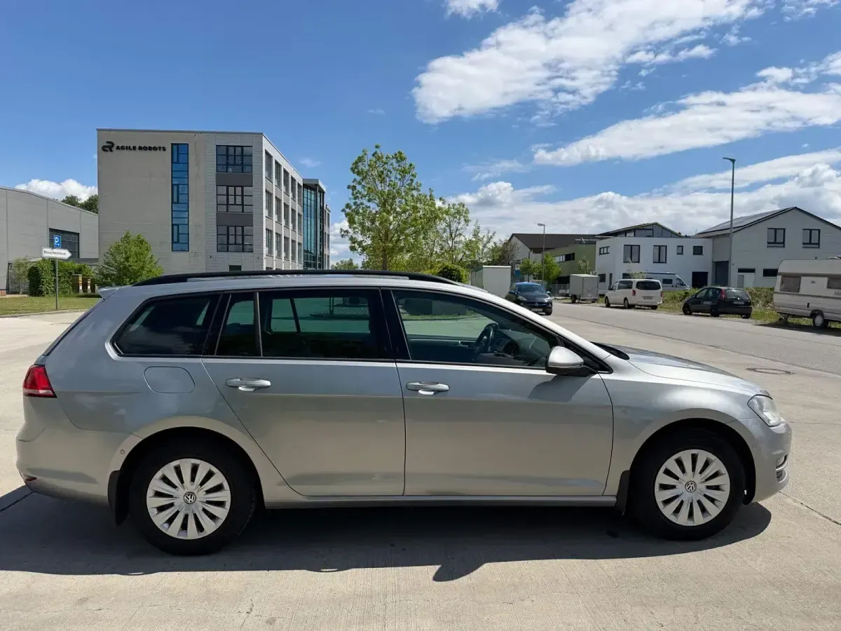 Gebraucht VW Golf VII Comfortline 86 PS (63 kW) 2014 Silber Kombi