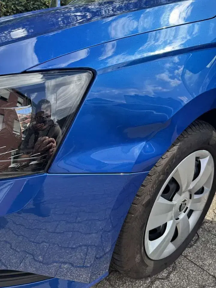 Gebraucht Skoda Fabia Ambition 60 PS (44 kW) 2017 Blau Kleinwagen