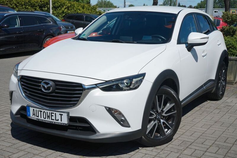 Weiß Gebraucht 2015 Mazda CX-3 Sports-Line SUV | 12.800 € (Fairer Preis) - Bild 1/4