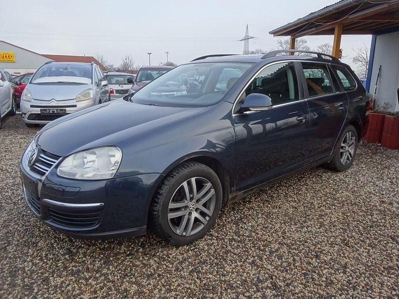 Blau Gebraucht 2008 VW Golf V Sportline Kombi | 1.950 € (Superpreis) - Bild 1/4