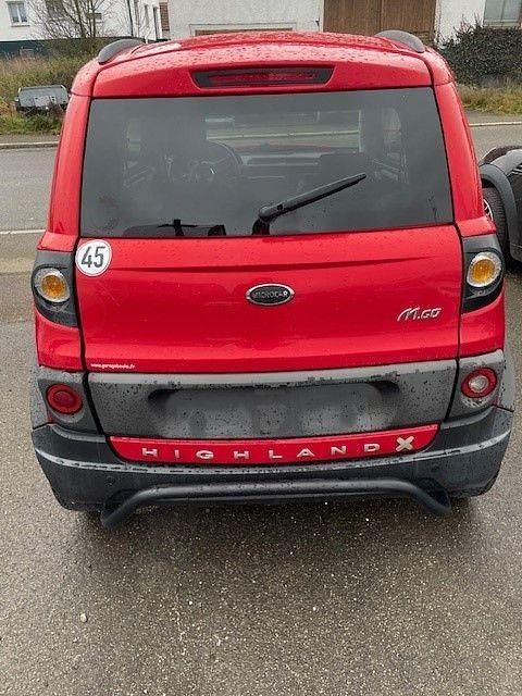 Gebraucht Microcar M.Go 2016 Rot Kleinwagen