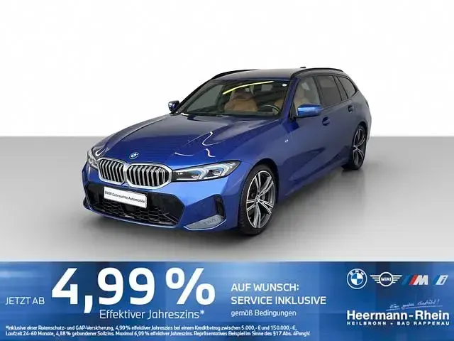 Gebraucht BMW 330 M Sport 286 PS (210 kW) 2023 Portimao blau met. Kombi