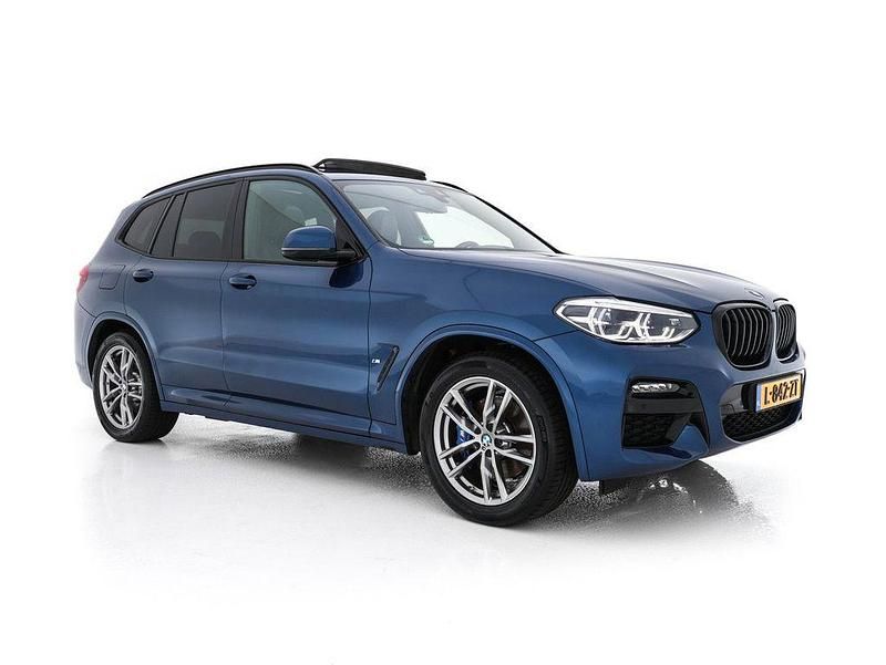Blau Gebraucht 2021 BMW X3 Performance SUV | 24.945 € (Etwas zu teuer) - Bild 1/4