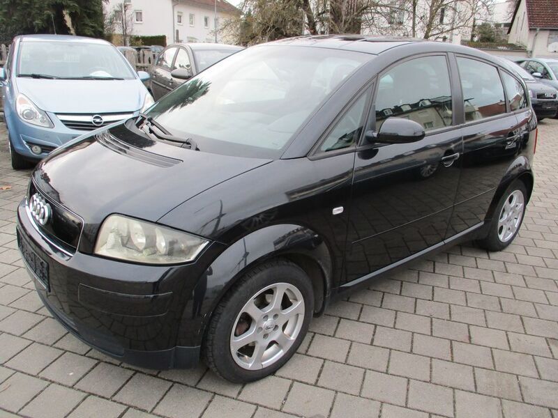 Second-hand Audi A2 75 CP (55 kW) 2002 Negru Hatchback