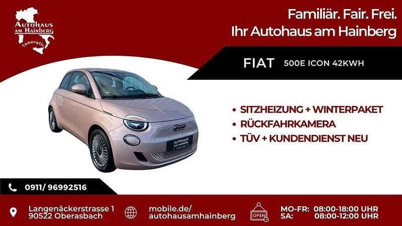 Gebraucht Fiat 500e Icon 86 kW (118 PS) 2022 Gold