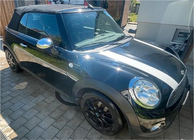 Brugt Mini Cooper Cabriolet 72 HK (52 kW) 2012 Sort Cabriolet