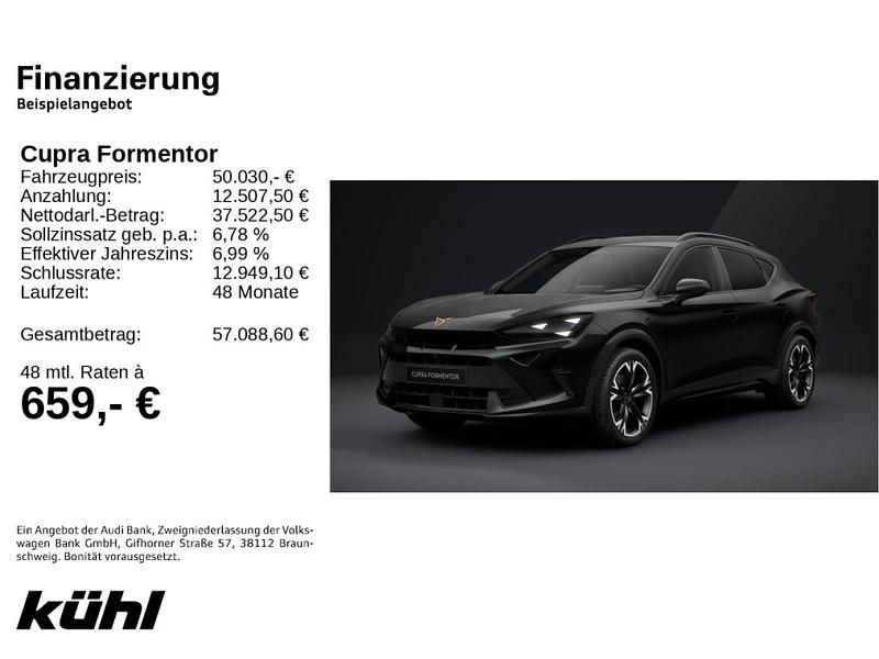 Ny Cupra Formentor 150 HK (110 kW) 2026 Sort SUV