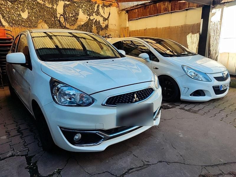 Second-hand Mitsubishi Space Star 74 CP (54 kW) 2017 Alb Hatchback