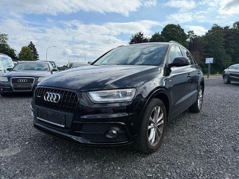 Schwarz Gebraucht 2014 Audi Q3 S-Line SUV | 10.499 € (Superpreis) - Bild 1/4