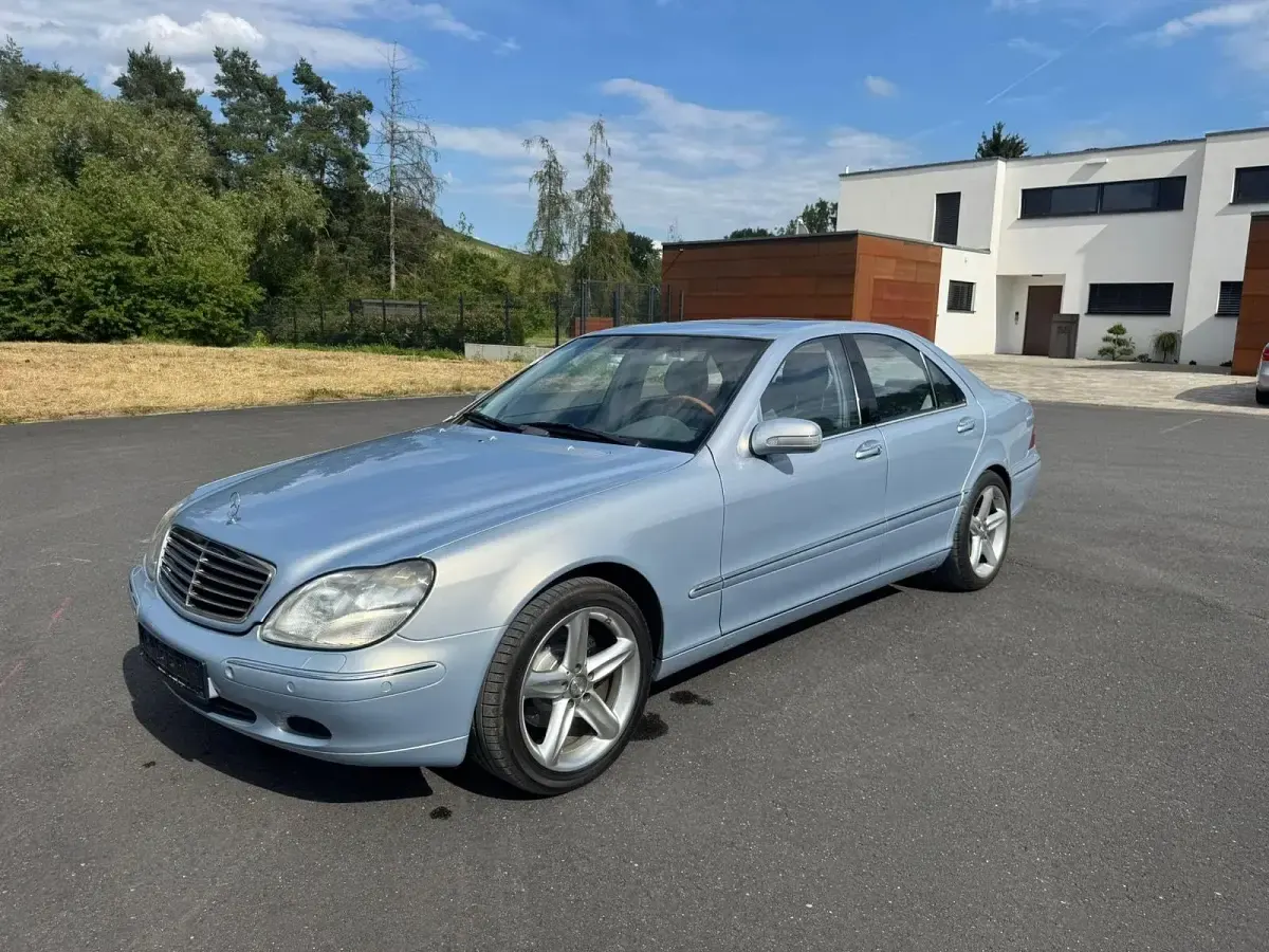 Gebraucht Mercedes S320 224 PS (164 kW) 2000 Blau Limousine
