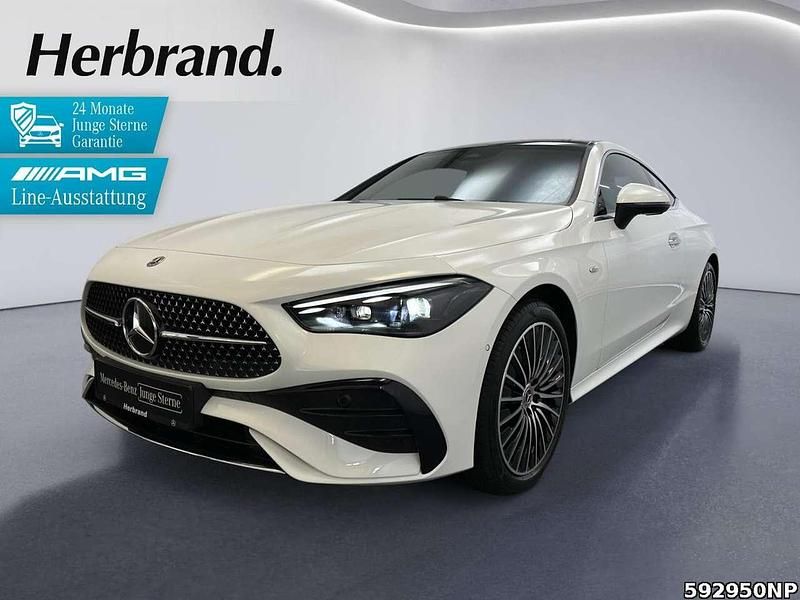 Unilack polarweiß Gebraucht 2025 Mercedes CLE300 AMG Coupé | 57.990 € (Superpreis) - Bild 1/4