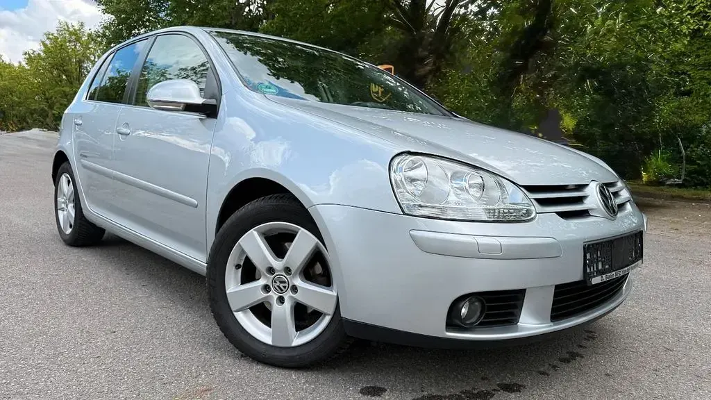 Gebraucht VW Golf VI United 80 PS (58 kW) 2008 Silber Kleinwagen