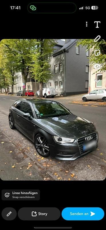 Gebraucht Audi A3 S-Line 122 PS (89 kW) 2013 Grau Limousine