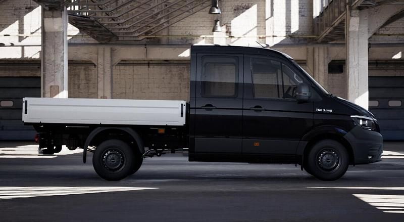 Nowe MAN TGE 177 KM (130 kW) 2025 Czarny Van