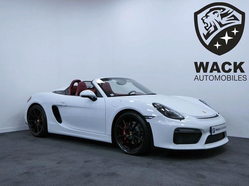 Weiß Gebraucht 2016 Porsche Boxster Cabrio | 99.900 € (Fairer Preis) - Bild 1/4
