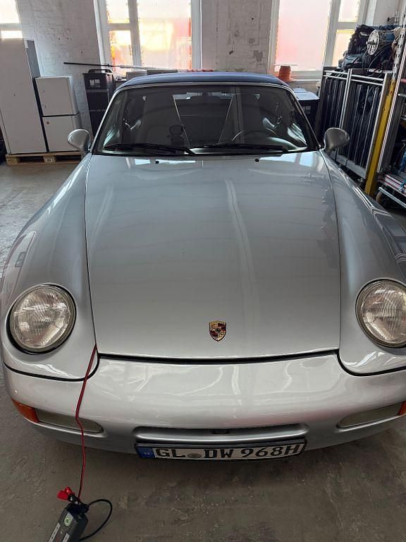 Silber Gebraucht 1993 Porsche 968 Cabrio | 27.500 € - Bild 1/4