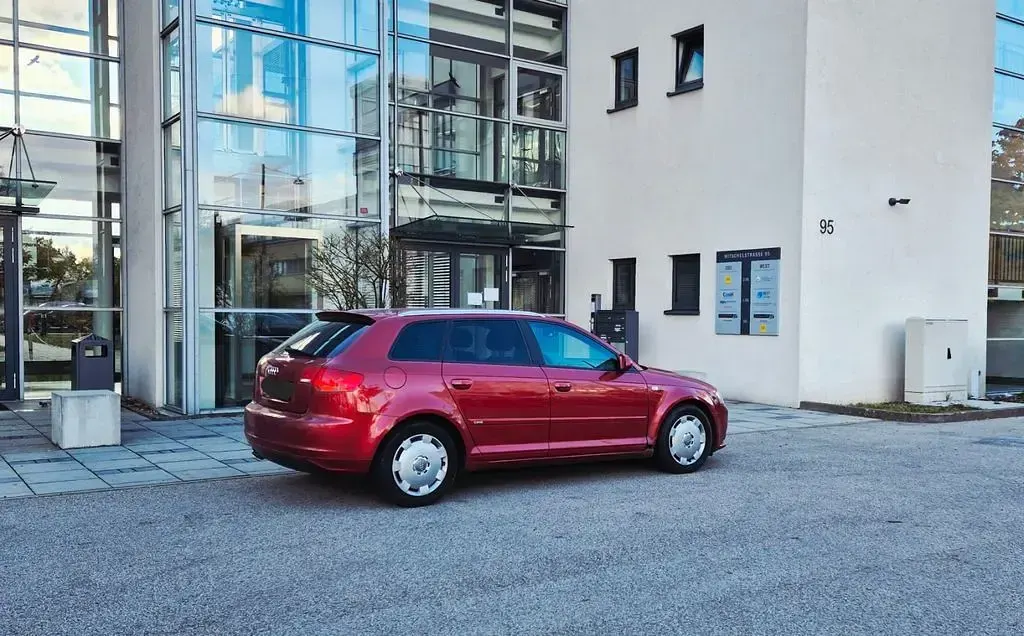 Gebraucht Audi A3 S-Line 105 PS (77 kW) 2007 Rot Kleinwagen