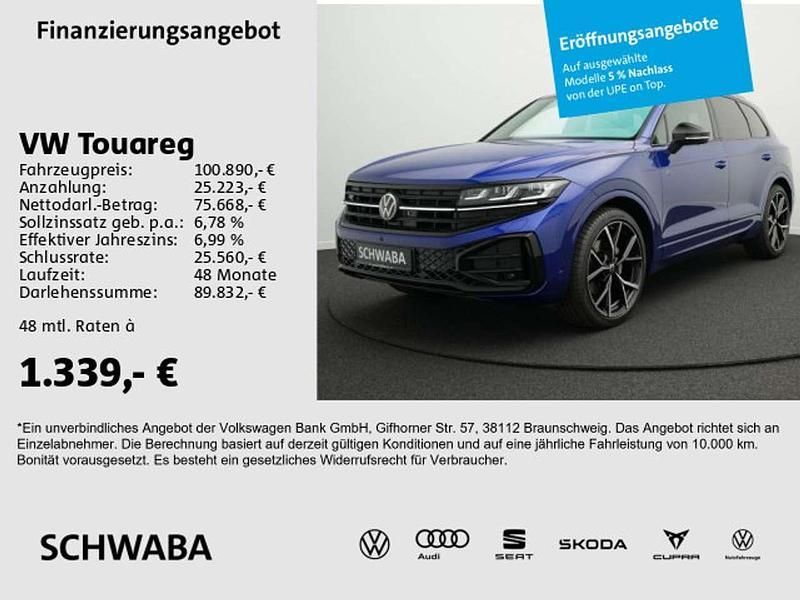 Lapiz blue metallic Gebraucht 2025 VW Touareg R-line SUV | 100.890 € - Bild 1/4