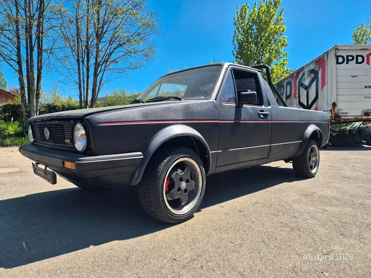 Brugt VW Caddy 55 HK (40 kW) 1983 Sort MPV